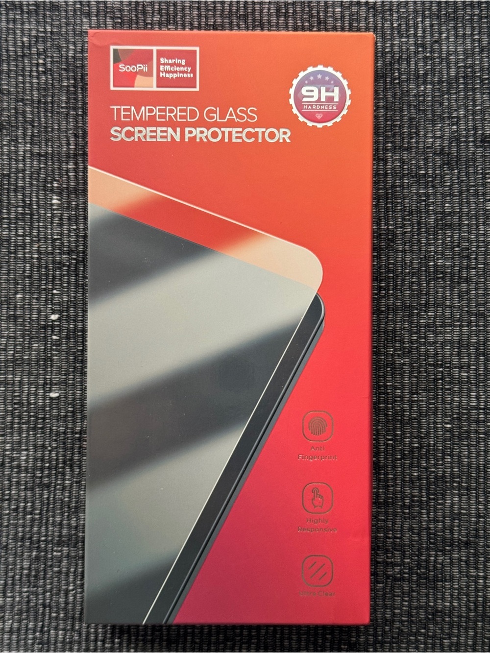 SooPii iPhone 15/16 Tempered Glass Screen Protector 3-Pack